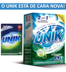 Sabão Detergente 2 Em 1 Máquina De Lavar Louça 1kg Unik