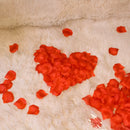 1000 Pétalas De Rosas Artificiais Para Decoração Casamento Cor Vermelha