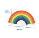 Leque Arco Íris Colorido Lgbt Festa Carnaval Barulho Cor Arco-íris Arco-íris