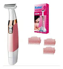 Depilador Aparador De Pelos Feminino Axilas Pernas Virilha Cor Rosa