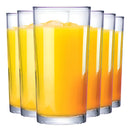 Jogo de Copos de Vidro Long Drink para Água e Suco 255ml 6pcs Ruvolo