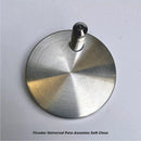 Par Fixador Para Assento Vaso Sanitário Privada Inox Inowar