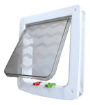 Porta Portinha Gato Cachorro G 27,5cm X 24,5 Cm Cor Branco