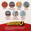 Fita Manta Asfáltica Aluminizada Vedatudo 15cmx10m Dryko