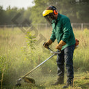 Protetor Facial Com Tela De Aço Para Roçadeiras Motosserras