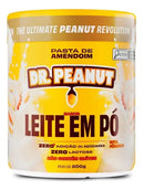 Suplemento em pasta Dr. Peanut Power cream pasta de amendoim Power cream sabor leite em pó em pote de 600g