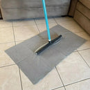 Celeste Pano de Chão Limpeza Microfibra Grande 80x50 2 unidades Branco/Cinza