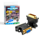 Adaptador Dvi-i 24+5 Pinos Macho P/ Vga 15 Pinos Femea