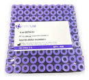 Tubo De Coleta Tampa Roxa Com Edta K3 4ml Fl5-1304s 100un