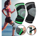 Joelheira Compressão Ortopédica Tensor Joelho Crossfit Volei Cor Verde