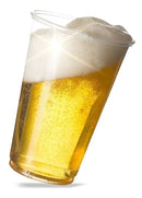 Copo Descartável Liso Festa Para Chopp 330ml Resistente 50un Cor Transparente
