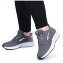 Tênis Feminino Esportivo Academia Treino Con Grafite/Rosa 35