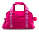 Bolsa Feminina Blogueira Esportiva Fitness Academia Chaveiro Cor Pink Desenho Do Tecido Liso