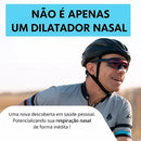 Kit Dilatador Respiratório Nasal Antironco  Preto P ao GG