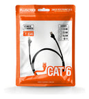 Cabo De Rede 10 Metros Internet Rj45 Cat6 Ultra Velocidade Cor Preto