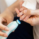 Cortador Aparador De Unha Bebê Elétrico C/6 Refis Criança Cor Azul-claro