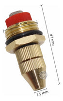 Bico Aspersor Nebulizador Irrigação Pulverização Regulável
