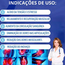 Kit 3 Massageador Portátil Recarregável