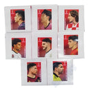 Copa 2022 - Kit Completo 8 Figurinhas Coca Cola Rápido Personagem Figurinhas Coca Cola Copa 2022