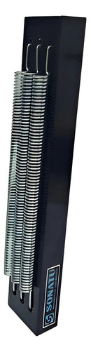 Reco Reco 03 Molas Em Alumínio Com Baqueta Preto Leve e Resistente - Sonatu