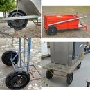 Pneu Completo Carrinho De Mão Não Fura Eixo Universal 320mm