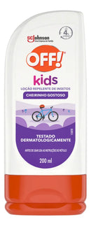 Repelente Infantil OFF! Kids Loção Repelente de Insetos e Mosquitos 200ml