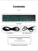 M-vave Fonte De Alimentação Para Pedal De Efeito De Guitar