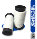 Linha De Pipa 100 Jardas Branca Pacote Com 12 Unidades - CCL Toys