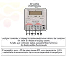 Relógio Energia Medidor Bifásico Nansen Vector 4 Pa 2 - 120a