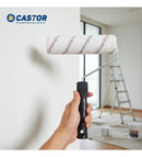 Rolo De Lã Baixa Para Parede 23cm C/ Cabo Ref 334 - Castor