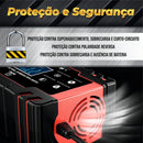 Carregador Bateria Automotivo Inteligente Portátil Carro 12v Até 100 Amperes 110-220V