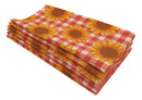 10 Toalhas Tnt Xadrez Festa Decoracao - 70x70cm Divers Girasol