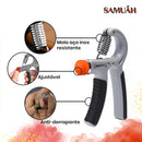 Aparelho Fortalecimento Punho Antebraço Mãos Cor Variadas Academia Fitness Preto Azul Vermelho Hand Grip RMAC STORE