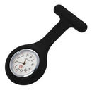 Relógio Lapela Preto Bolso Profissionais Saúde Jaleco Broche