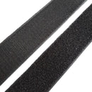 NCA Artesanatos fecho de contato 50mm para costura 10 metros tipo velcro cor preto 50mm 10mt