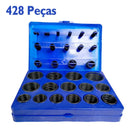 2 Kit Caixa Anél Vedação O-ring Milímetro Polegada Nitrílica Cor Cor Mista