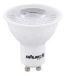 Spot De Embutir Mr16 Dicroica Quadrado Recuado + Led 6,5w Estrutura Branco Led Quente