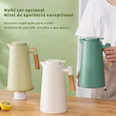 Garrafa Térmica 1 Litro Com Termômetro Led Para Chás / Café