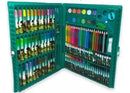 Estojo Maleta Escolar Pintura Infantil 150 Peças Complet Verde