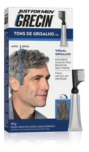 Kit 3x Tintura Em Gel Grecin Tons De Grisalho 40g