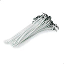 Pavio Especial P/ Velas 22cm Pacote C/ 100 Unidades Fino 1,5mm