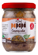 Comidinha Arroz, Feijão, Carne, Legumes Orgânica Papapá 180g