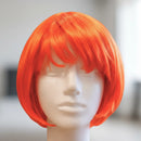 Peruca Chanel, Feminina Cosplay, Fantasia, Ca Laranja