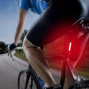 Farol Forte Bike Recarregável Profissional Sinalizador Preto