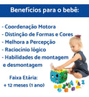 Kendy Cubo Didático Educa 14x14x14 Educativo Estimulação Presente de Natal