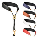 Correia Para Sax Alto Acolchoado Ajustável Cores 10% Preta