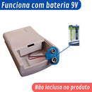 Testador De Cabos De Rede Lan Rj45 Rj11 Com Led Removível