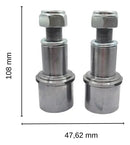 Par De Ponta De Eixo Fiat Para Carretinha Reboque