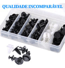 Clipe Fixação Carro 100pcs Painel Pára-lamas Rebite Plástico