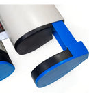 Kit 2 Raquete Tenis De Mesa Ping Pong Lisa Rede Retratil Pro Cor Vermelho/preto